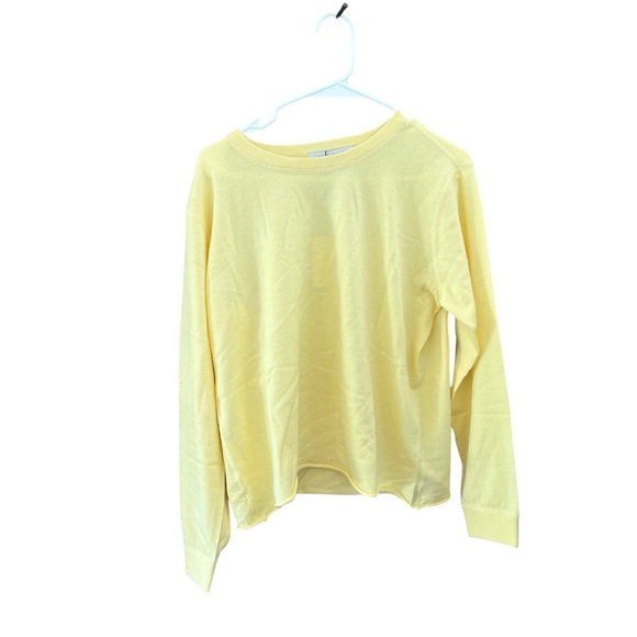 NWT Rumored Butter Yellow Everyday Sweater (XS) – Soft Luxe Minimalist Knit - Picture 1 of 13